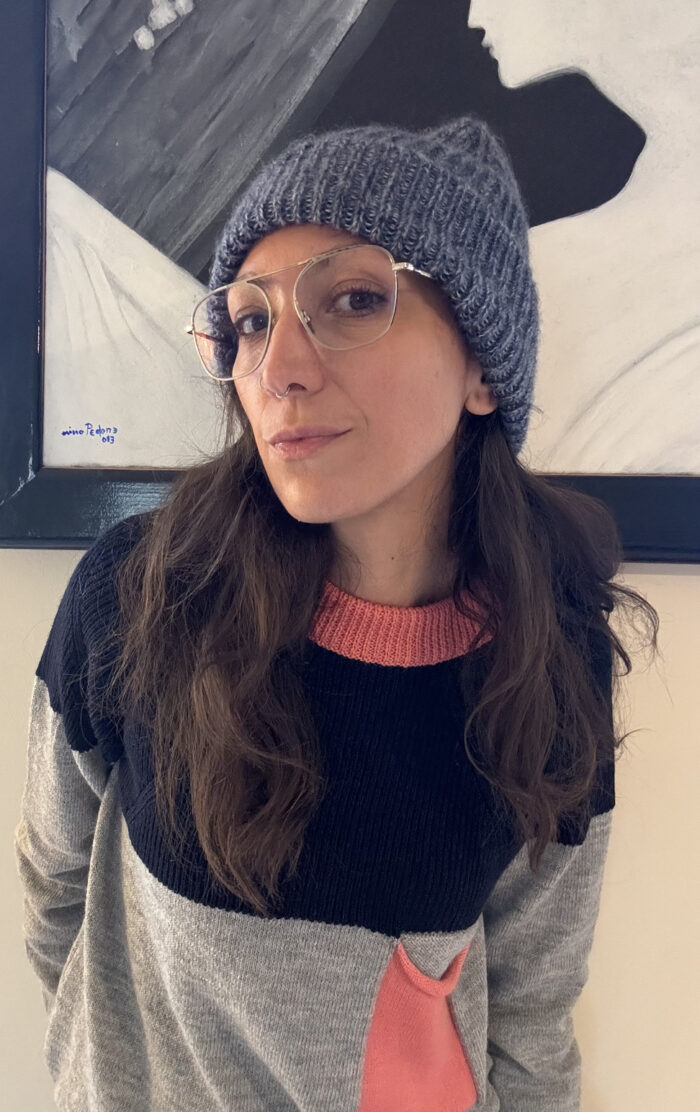 SARTORIA VICO - Bonnet en mohair et soie – Image 5