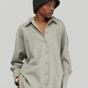 SEMICOUTURE - Chemise oversize en flanelle