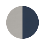 Navy/Gris melange