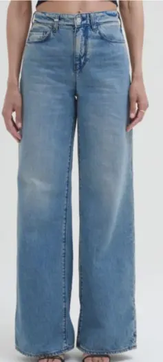 COREVA DESIGN - Jeans large en denim stretch durable et biodégradable modèle Simona – Image 3