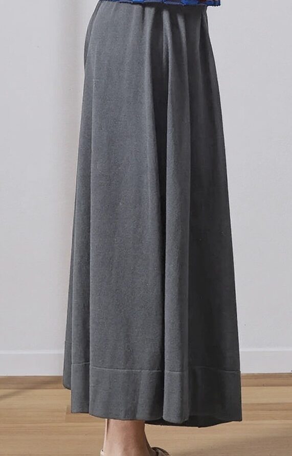 SARTORIA VICO - Jupe culotte en laine merinos bio – Image 3