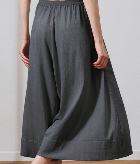 SARTORIA VICO - Jupe culotte en laine merinos bio – Image 4