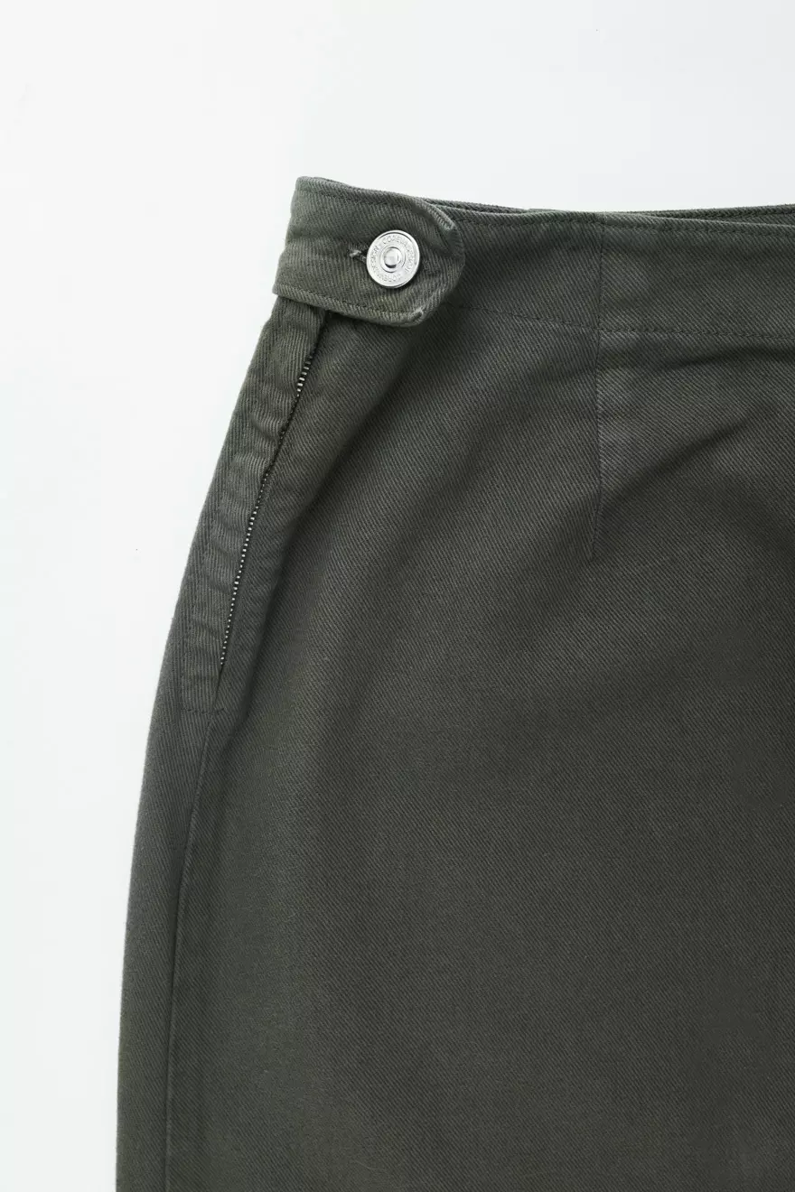 Jupe en denim stretch écoresponsable et durable - COREVA DESIGN – Image 6