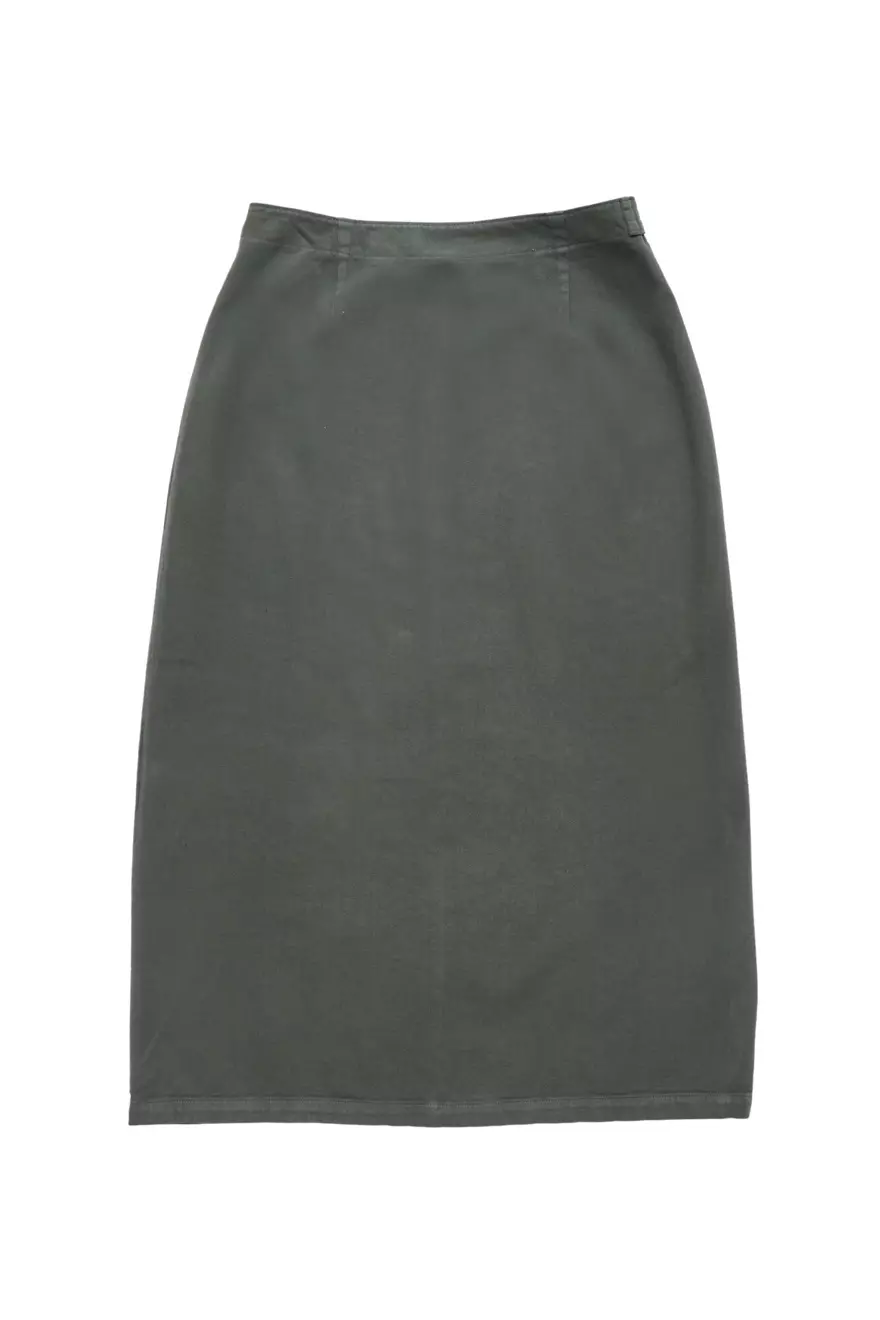 Jupe en denim stretch écoresponsable et durable - COREVA DESIGN – Image 8