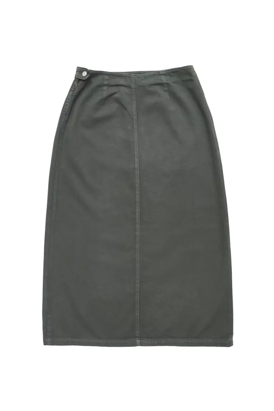 Jupe en denim stretch écoresponsable et durable - COREVA DESIGN – Image 9
