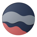 Navy - gris melange - fraise
