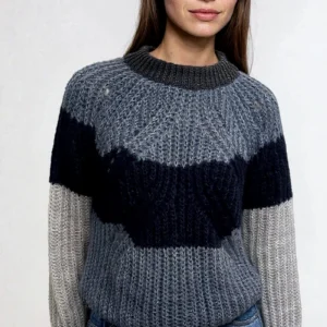 SARTORIA VICO - Pull en mohair et soie bio