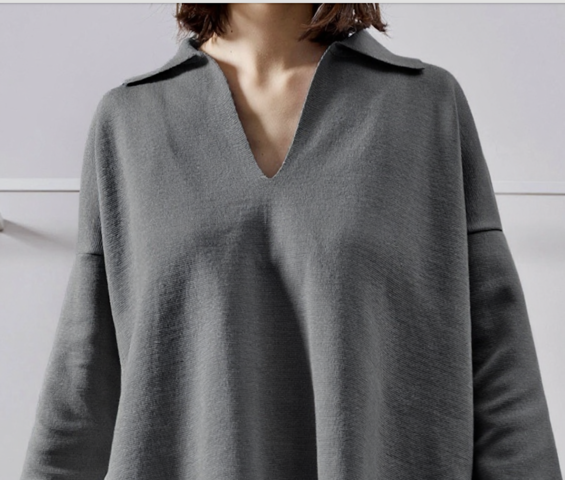 SARTORIA VICO - Polo Unisexe en laine merinos – Image 3