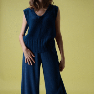 NOUVELLE COLLECTION  - SARTORIA VICO - Pull sans manches mohair et soie