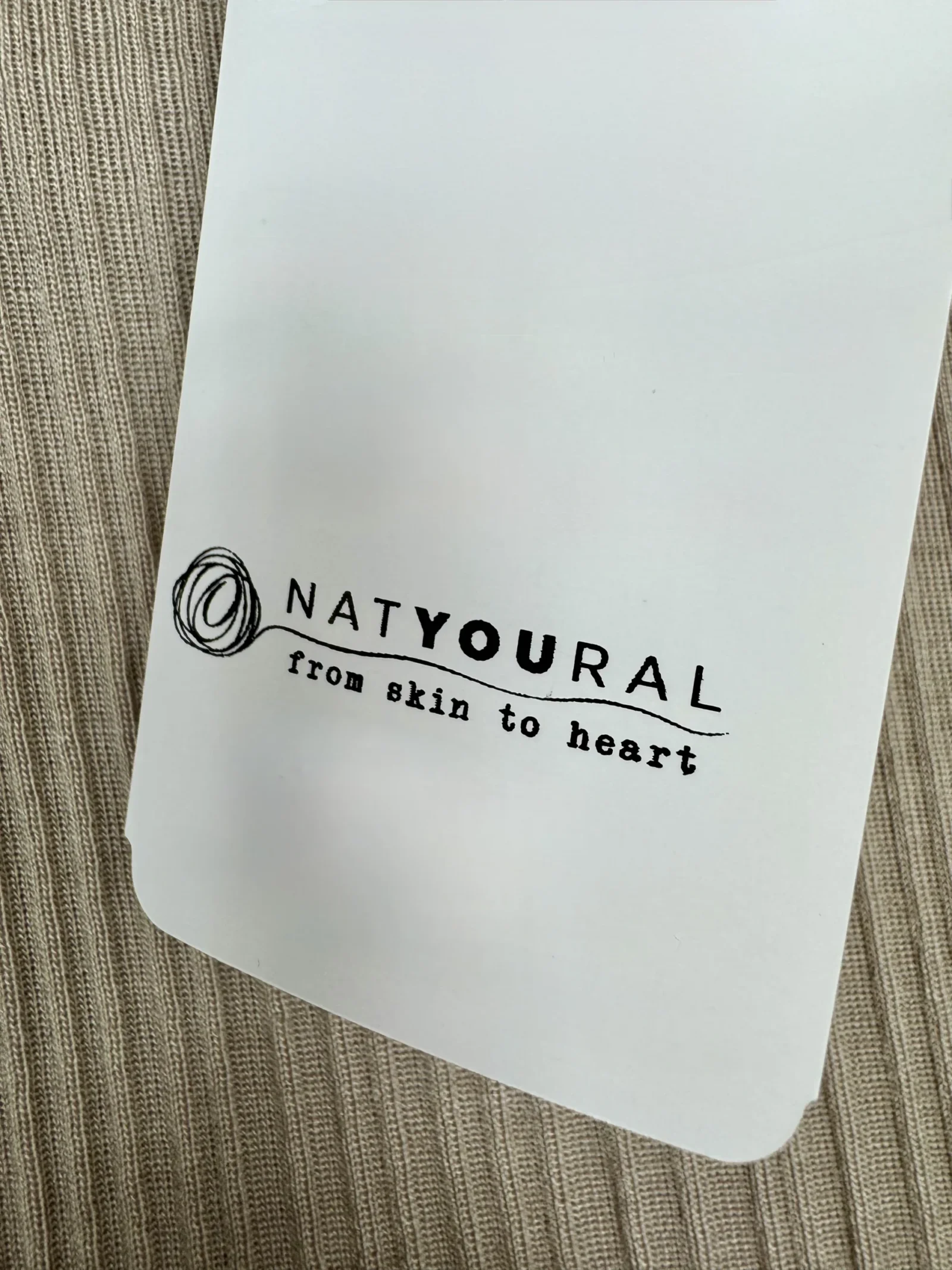 NATYOURAL - Maille côtes irrégulières Galleria – Image 4