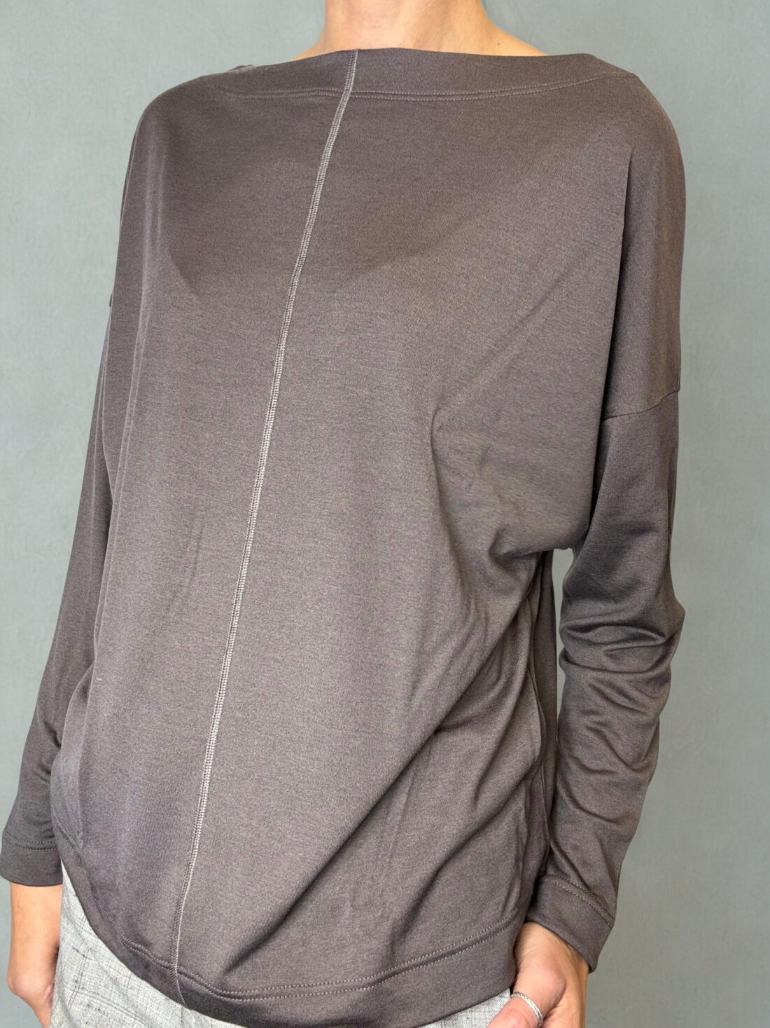 NATYOURAL - Pull col bateau en laine & lyocell – Image 2