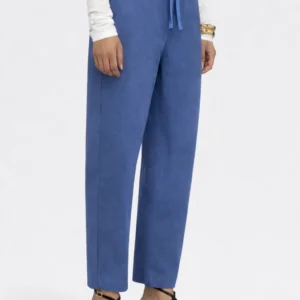SEMICOUTURE Pantalon Buddy en gabardine de coton