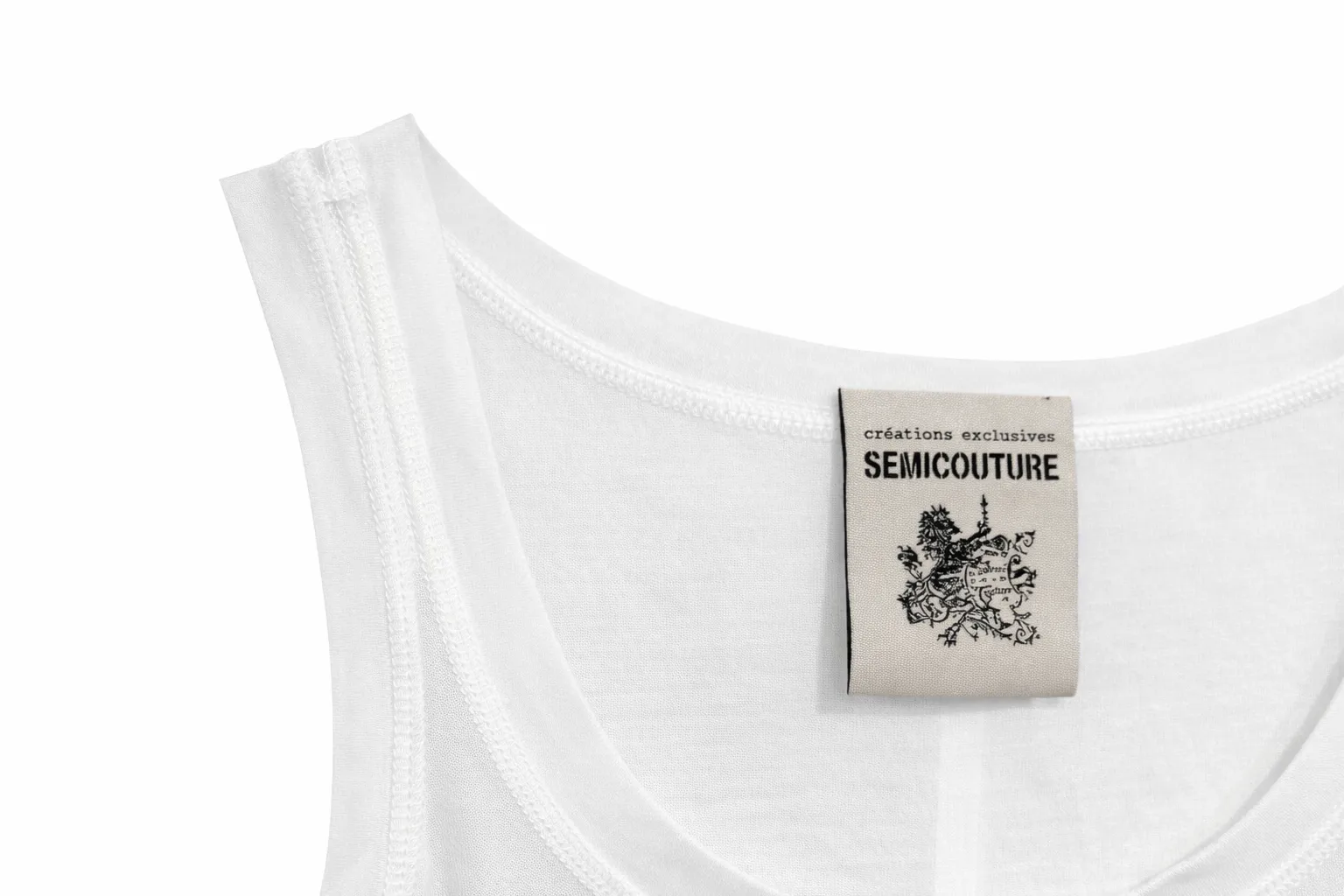 SEMICOUTURE Débardeur Mercedes fluide 100% modal – Image 4