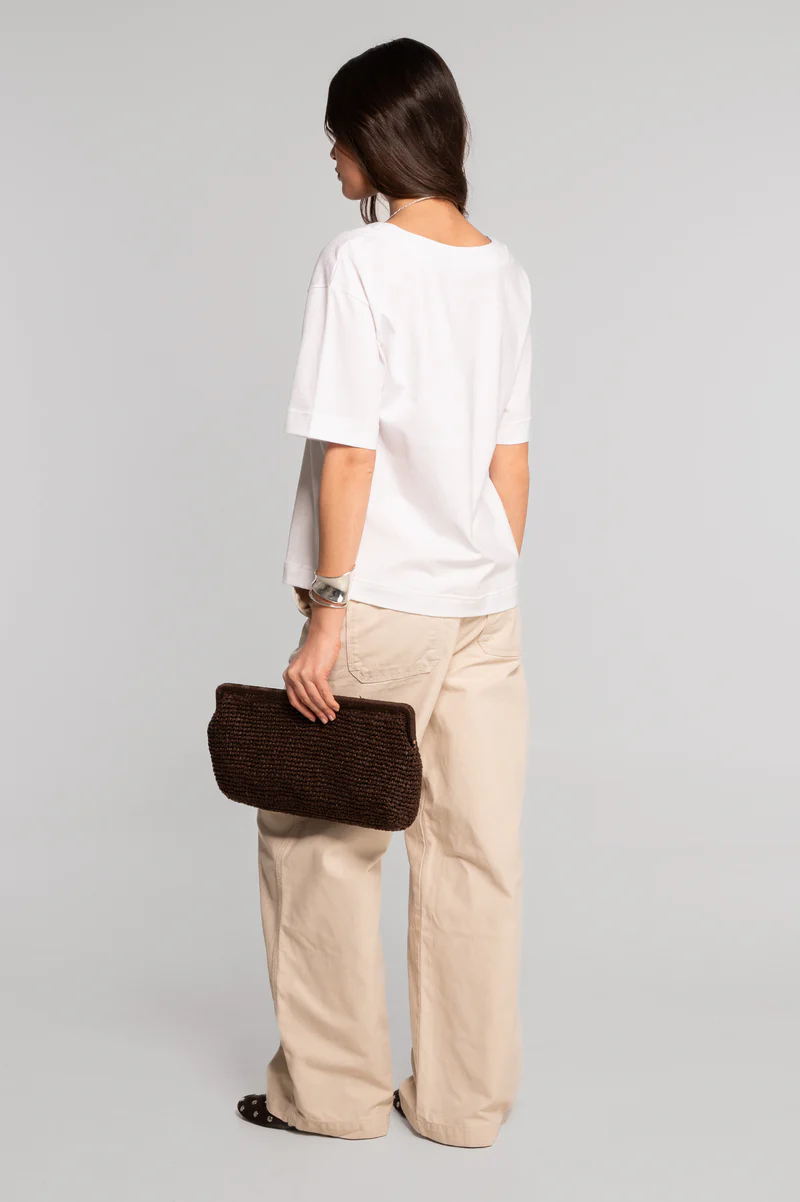 OSCALITO - T shirt col V en jersey de coton – Image 4