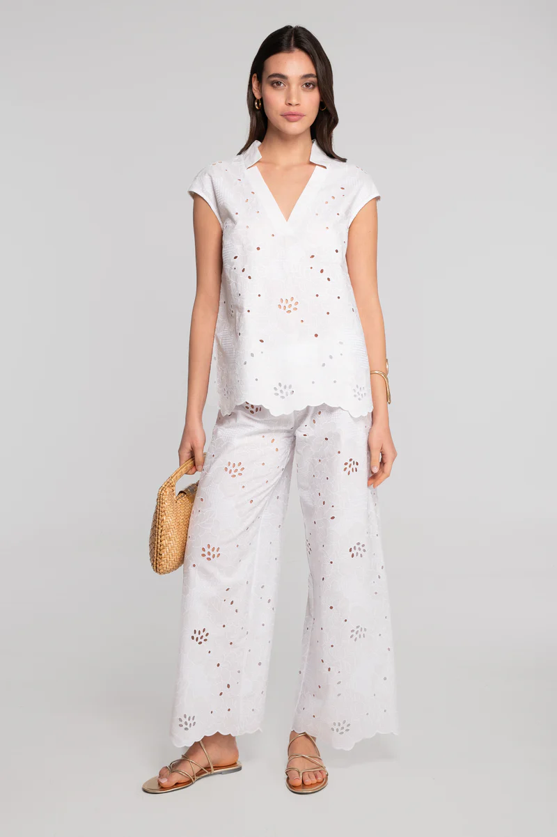 OSCALITO - T-shirt en coton broderie anglaise – Image 4