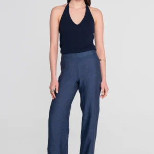 OSCALITO - Pantalon en lin fluide