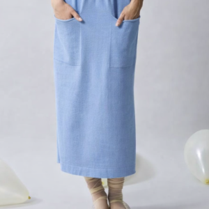 SARTORIA VICO - Jupe à poches plaquées en coton