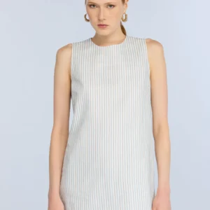 SEMICOUTURE - Mini robe en lin