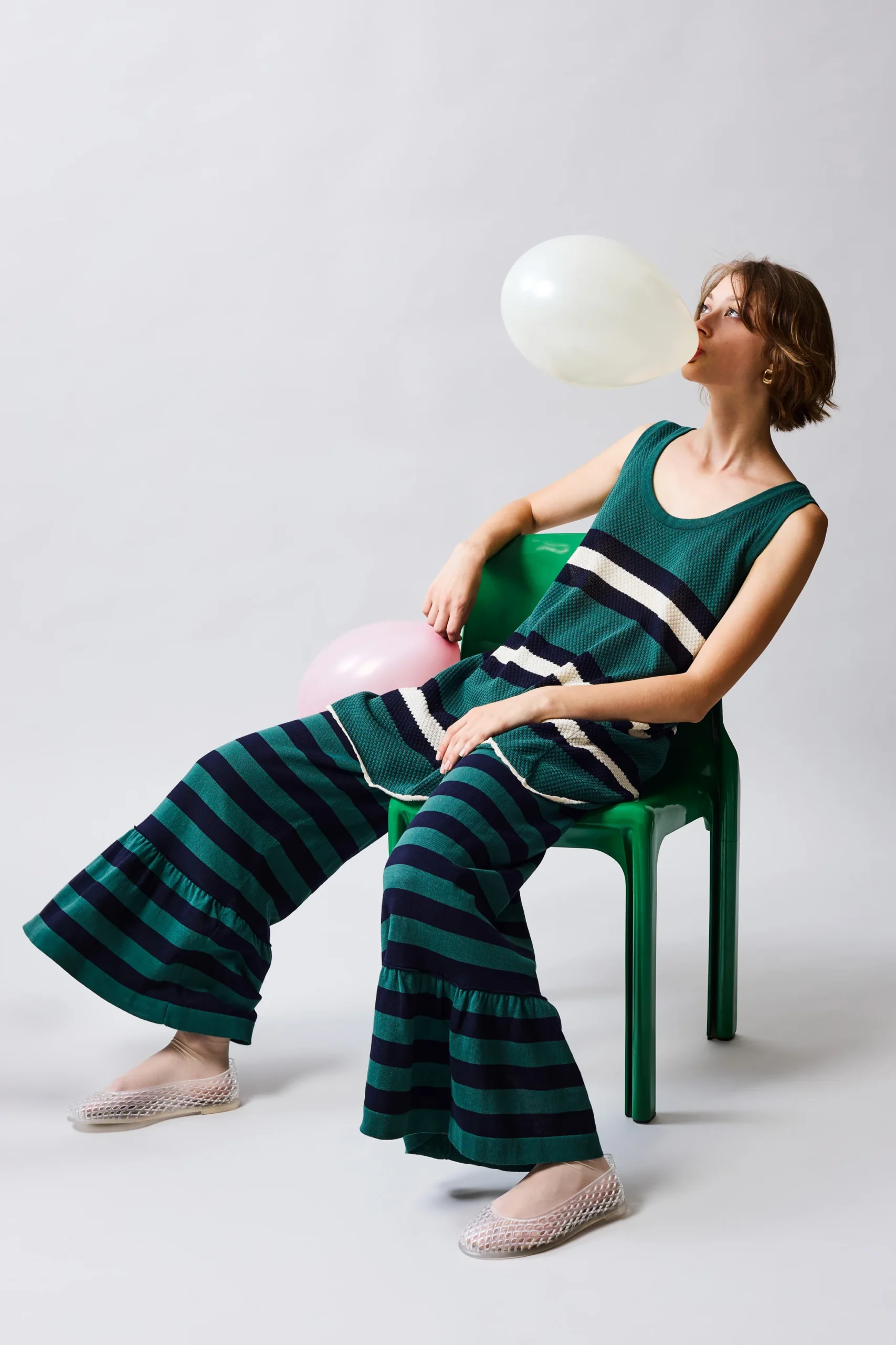 SARTORIA VICO - Robe courte en maille nid d’abeille – Image 2