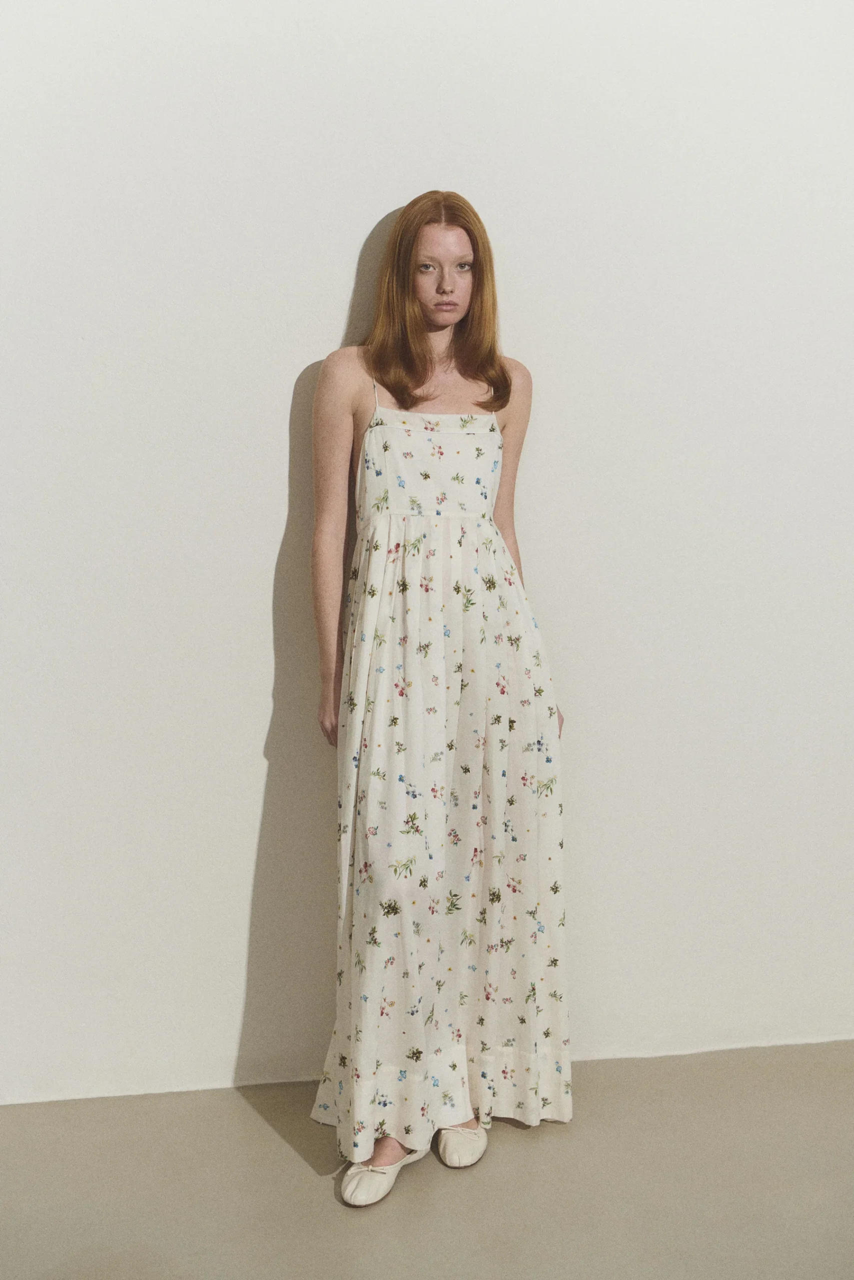 SEMICOUTURE - Robe en popeline de coton imprimée – Image 2