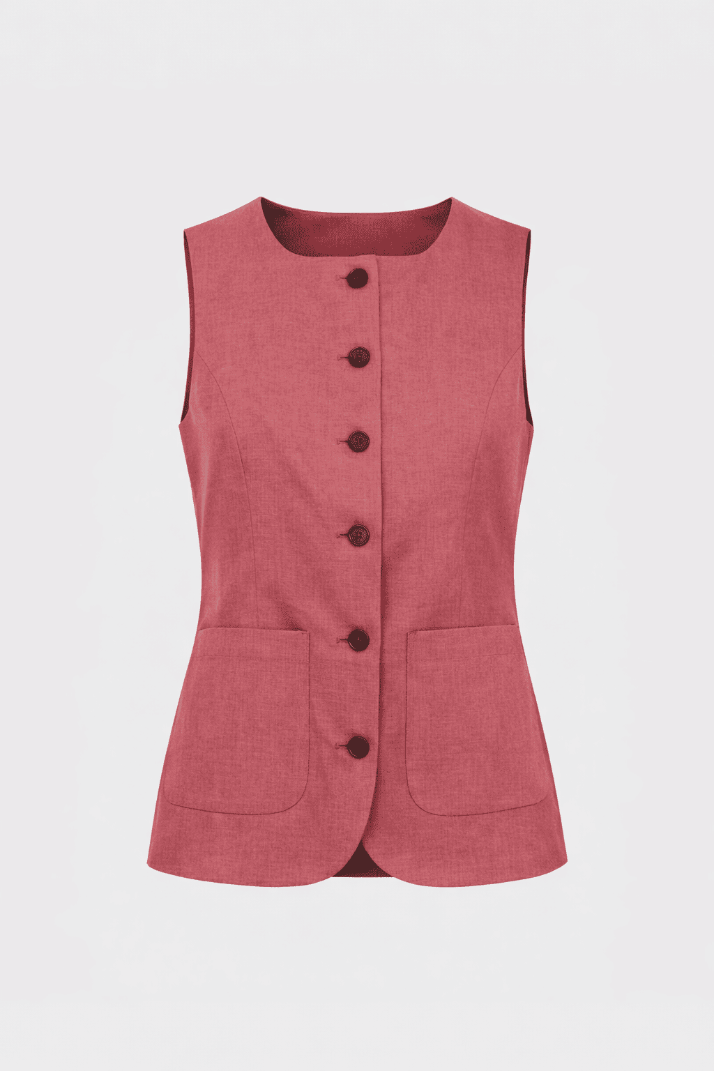 SEMICOUTURE - Gilet en lin – Image 5