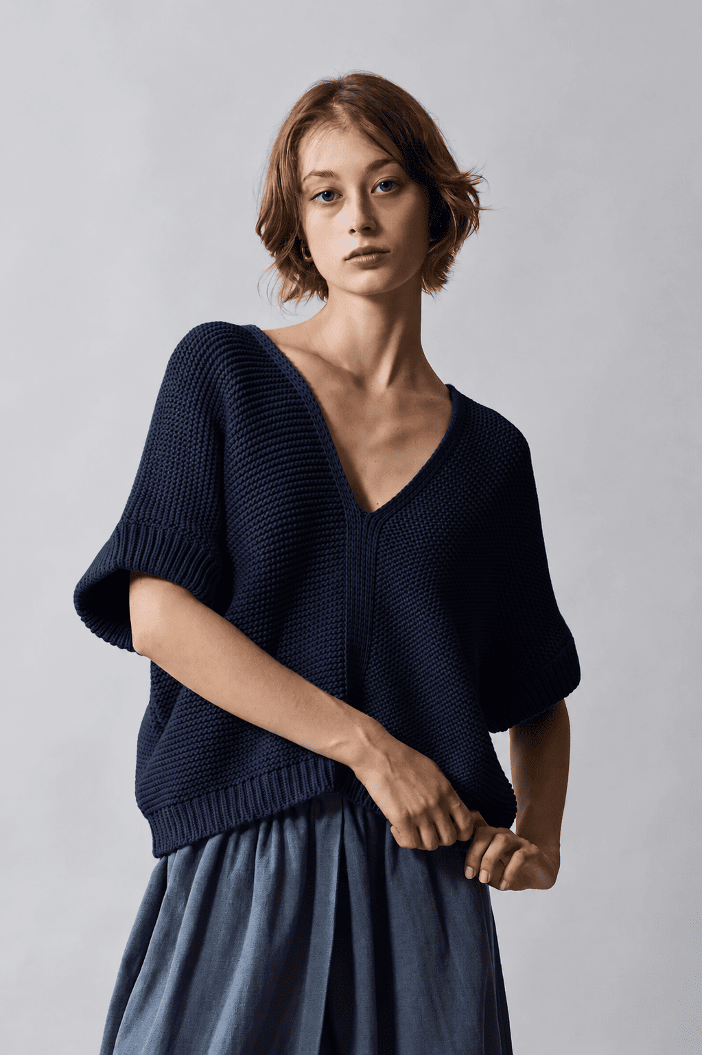 Sartoria Vico - Haut en coton tricoté – Image 2