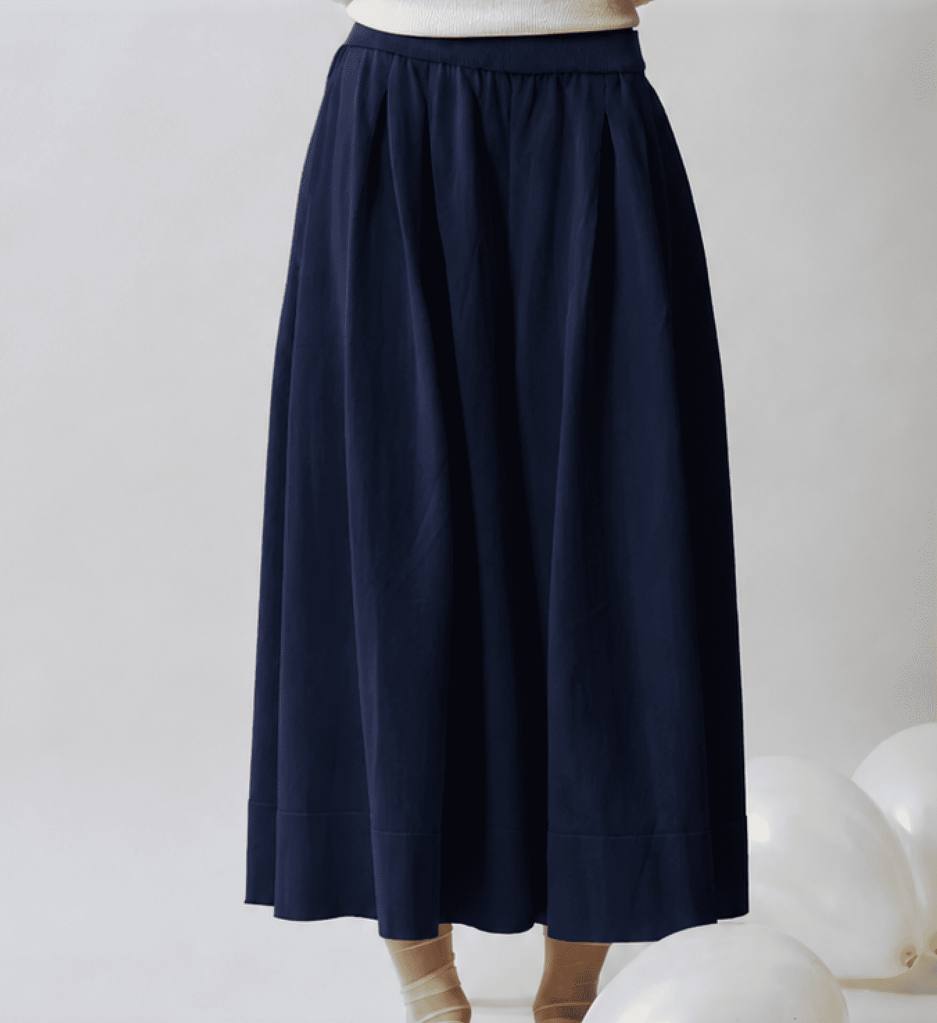 Sartoria Vico - Jupe culotte en coton tricoté (pantalon extra large) – Image 5