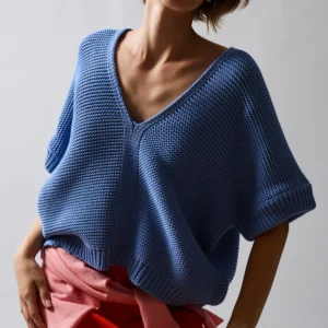 Sartoria Vico - Haut en coton tricoté