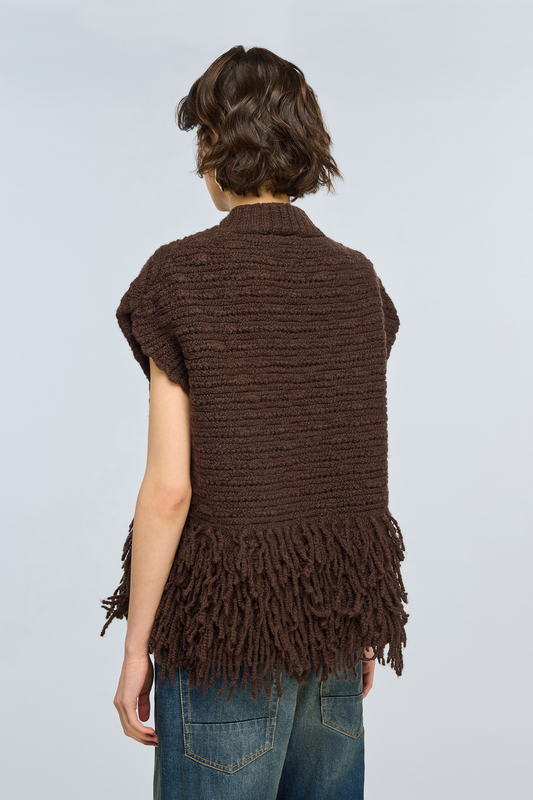 NOUVELLE COLLECTION - Semicouture - Pull sans manches Wendi – Image 3