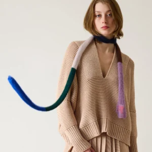 SARTORIA VICO - Baluffino en mohair et soie