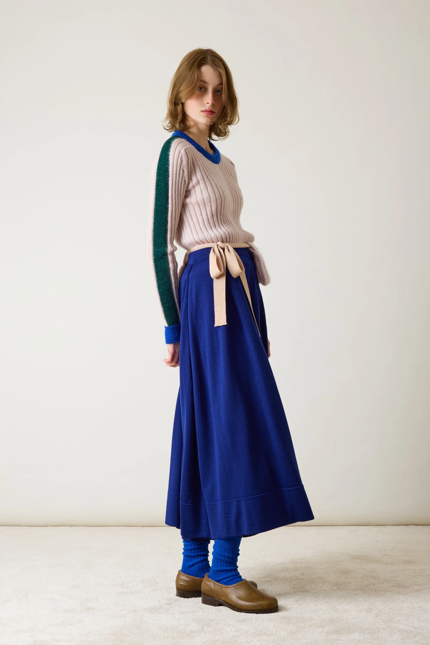 Sartoria Vico - Jupe-culotte en laine mérinos extrafine – Image 3